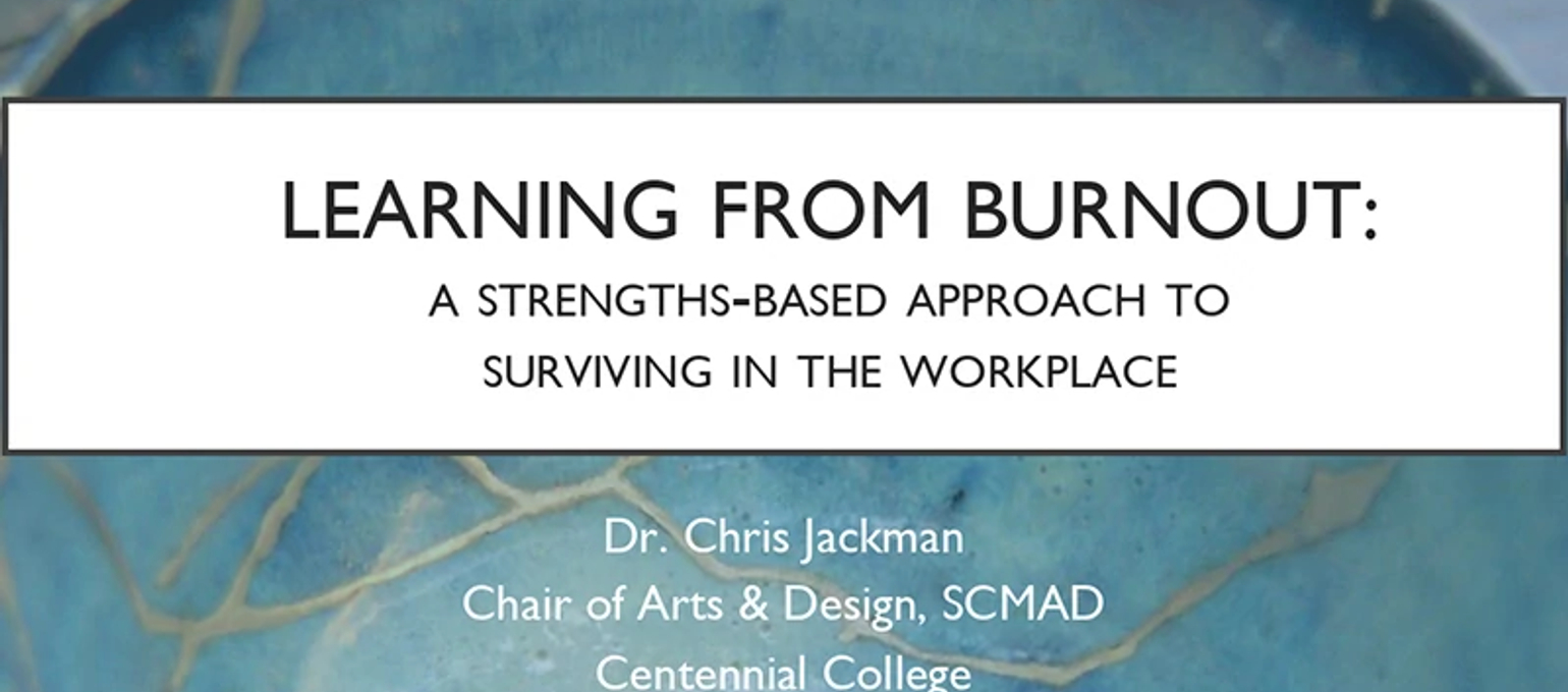 Dr. Chris Jackman Presents: Learning from Burn Out Image