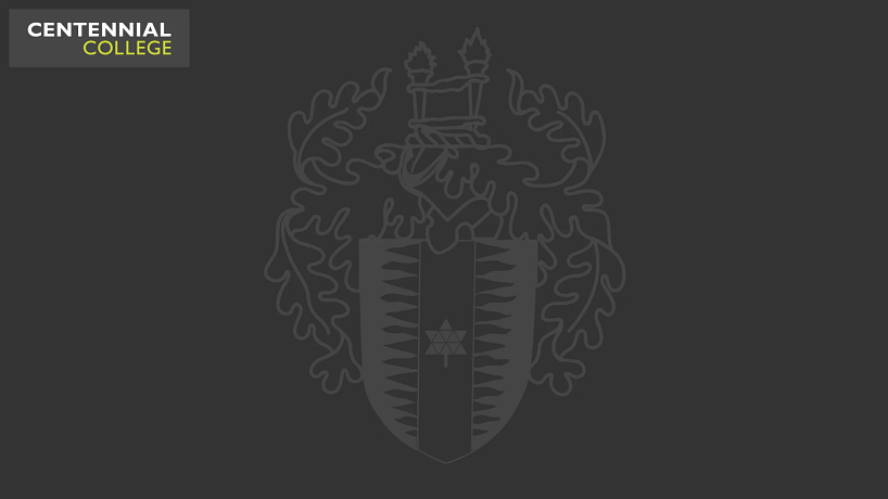 picture of the centennial college crest