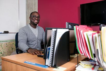 centennial college alumni member updating his contact information