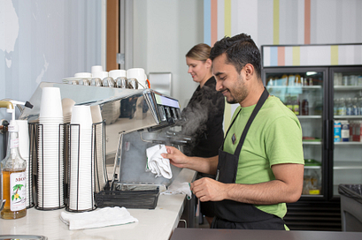 Photo of Centennial College hospitality students