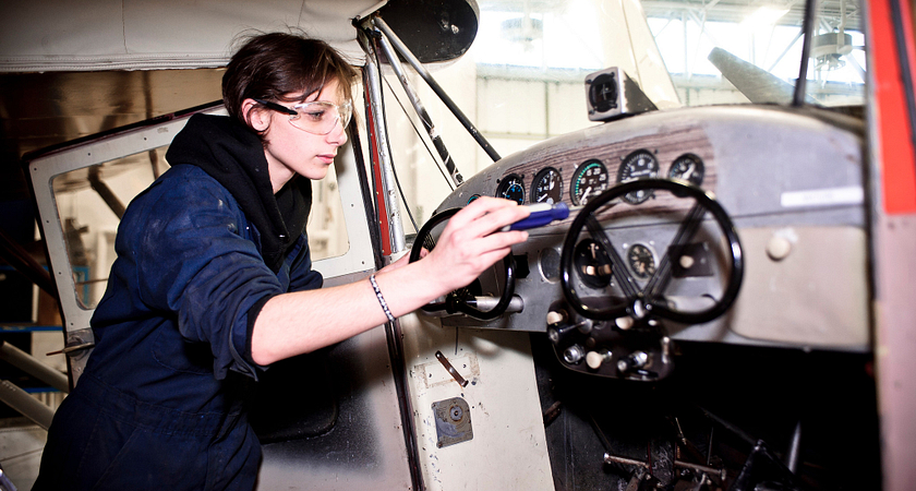 High Flying Facts about an Aircraft or Avionics Maintenance and Management Career Image