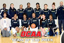 Women's basketball team named OCAA Team of the Week Image