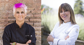 Profiling Michelin Star Chefs Cristina Bowerman and Silvia Baracchi Image