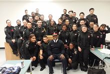 Meeting the Chief: Police foundations students hear from Mark Saunders Image