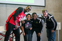 Toronto Raptors recognize Centennial graduate and volunteer Image