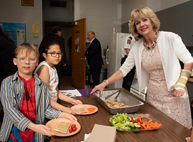 Children’s Breakfast Club named for Centennial President Image