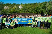 Centennial wins award for its 'Paint the Town Green' celebration Image