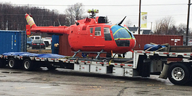 School of Transportation adds Coast Guard helicopter to fleet Image