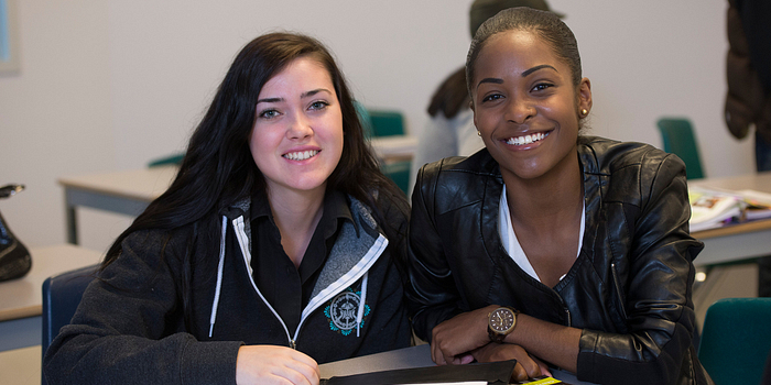 picture of centennial college students attending a black history month event