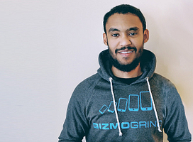 Putting his business skills to work: Ahmed Bafagih creates his own business with GizmoGrind Image