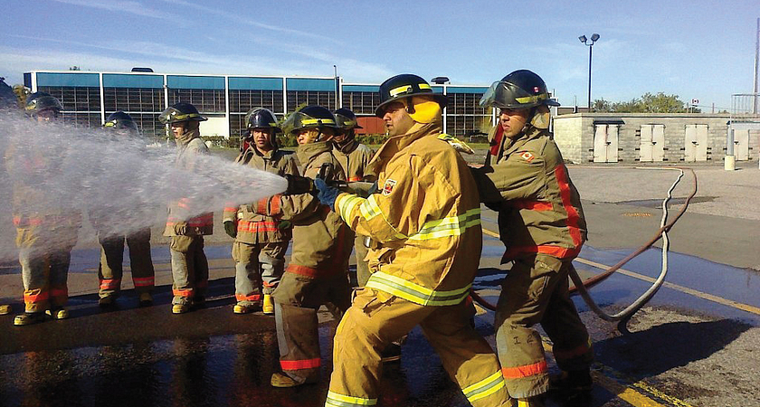 Fire services training program developed by Centennial and Toronto Fire Services Image