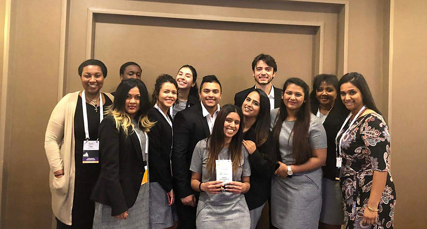 picture of the centennial college enactus group