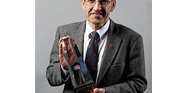 Professor Ted Barris shares Libris Award with astronaut Chris Hadfield Image