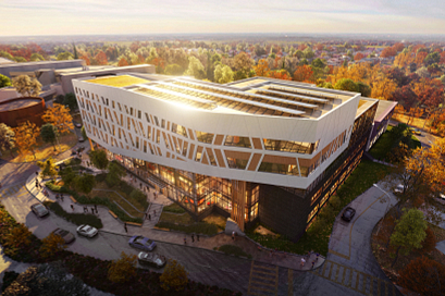 a block expansion render of new building
