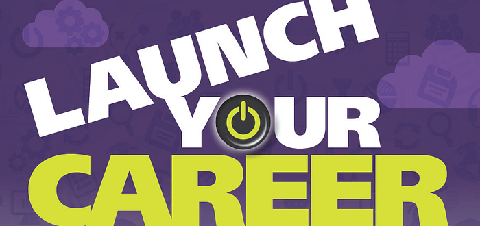 picture of the statement: launch your career