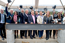 Centennial tops off its new Bombardier Centre for Aerospace and Aviation Image