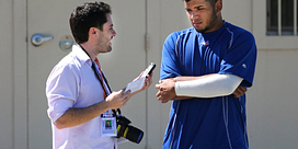 Sports Journalism students shine in the Florida sun Image