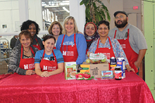 School of Advancement Support Staff Volunteer at North York Food Drive Image