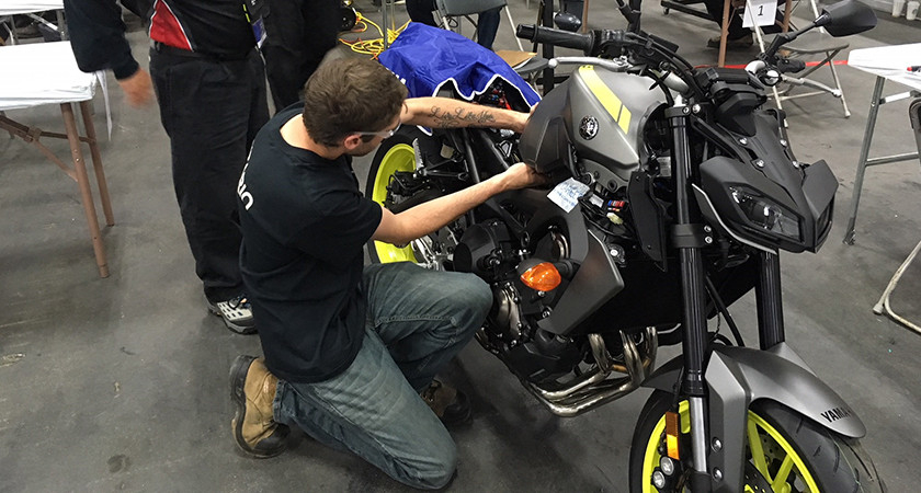 Ian Broomfield Troubleshooting the bike