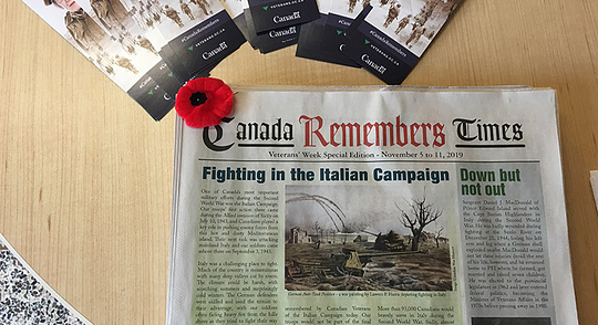 Remembrance Day Ceremony Honours War Veterans Image