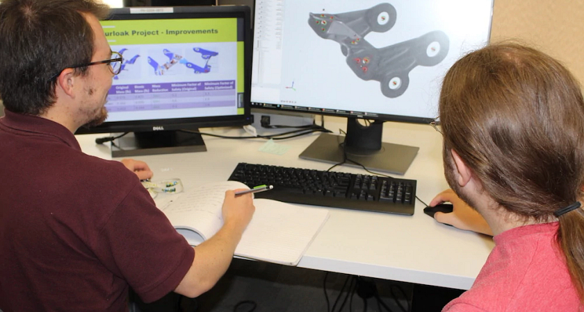 Student Researchers Wrap Up Final Phase of 3D Printing Project Image