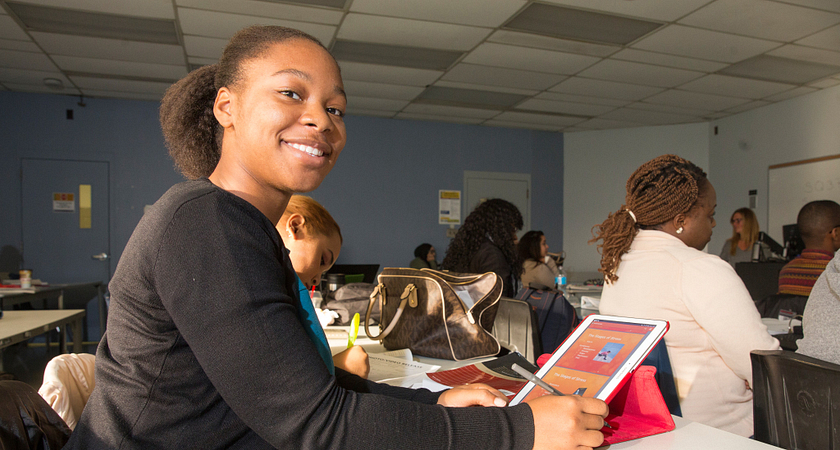 Photo of Centennial College students