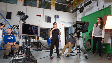 Become a part of the Super Bowl with Sports Journalism Image