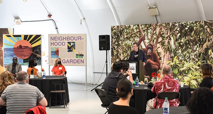 John Tory speaking at the Scarborough Hero Awards