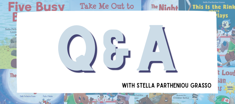 A picture of a Q&A session with Stella Partheniou Grasso