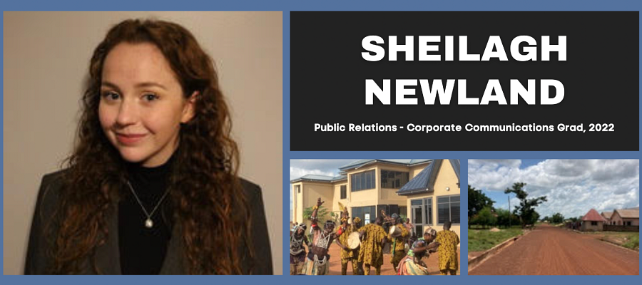 A picture of Sheilag Newland, Public Relations - Corporate Communications Grad, 2022
