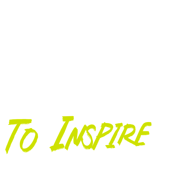 graphic of text that reads get ready to inspire