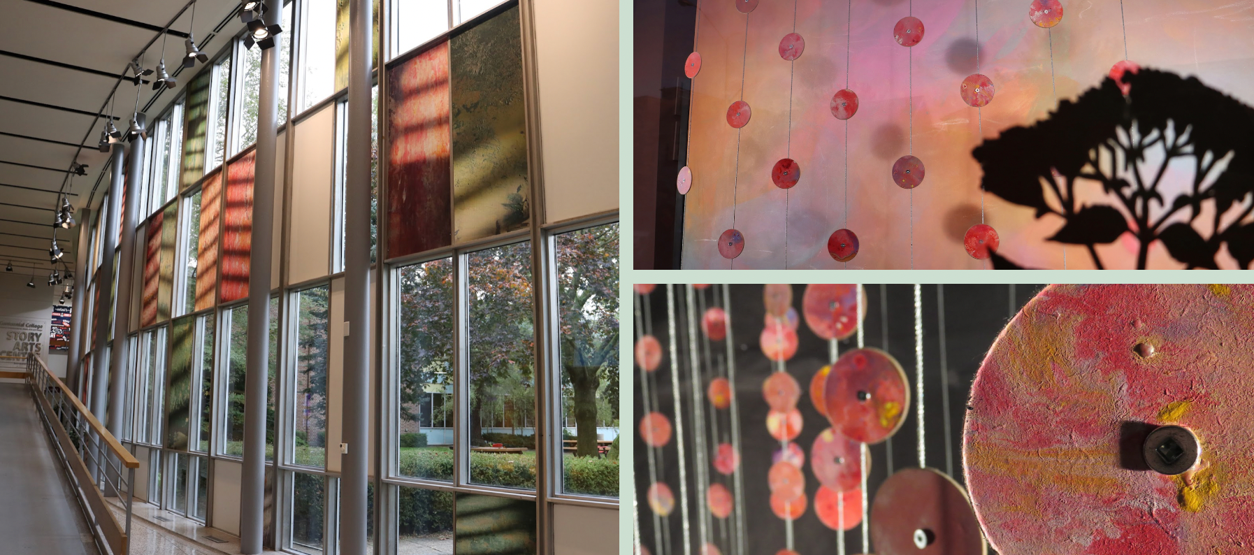 A picture of different arts at the Centennial College, Story Arts Centre location