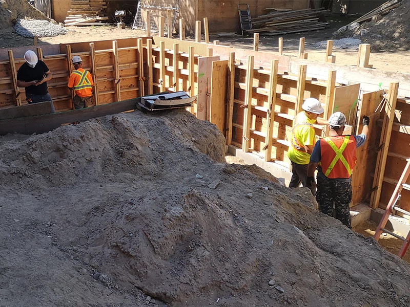 Story Arts Centre Library renovation exterior progress