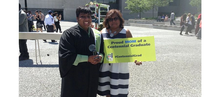 Centennial College - Brandon Ramdial: A Young Leader Pays it Forward