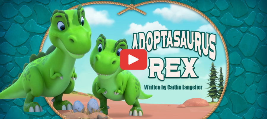 YouTube Video - Dino Ranch with ASL - Adoptasaurus Rex on CBC Kids