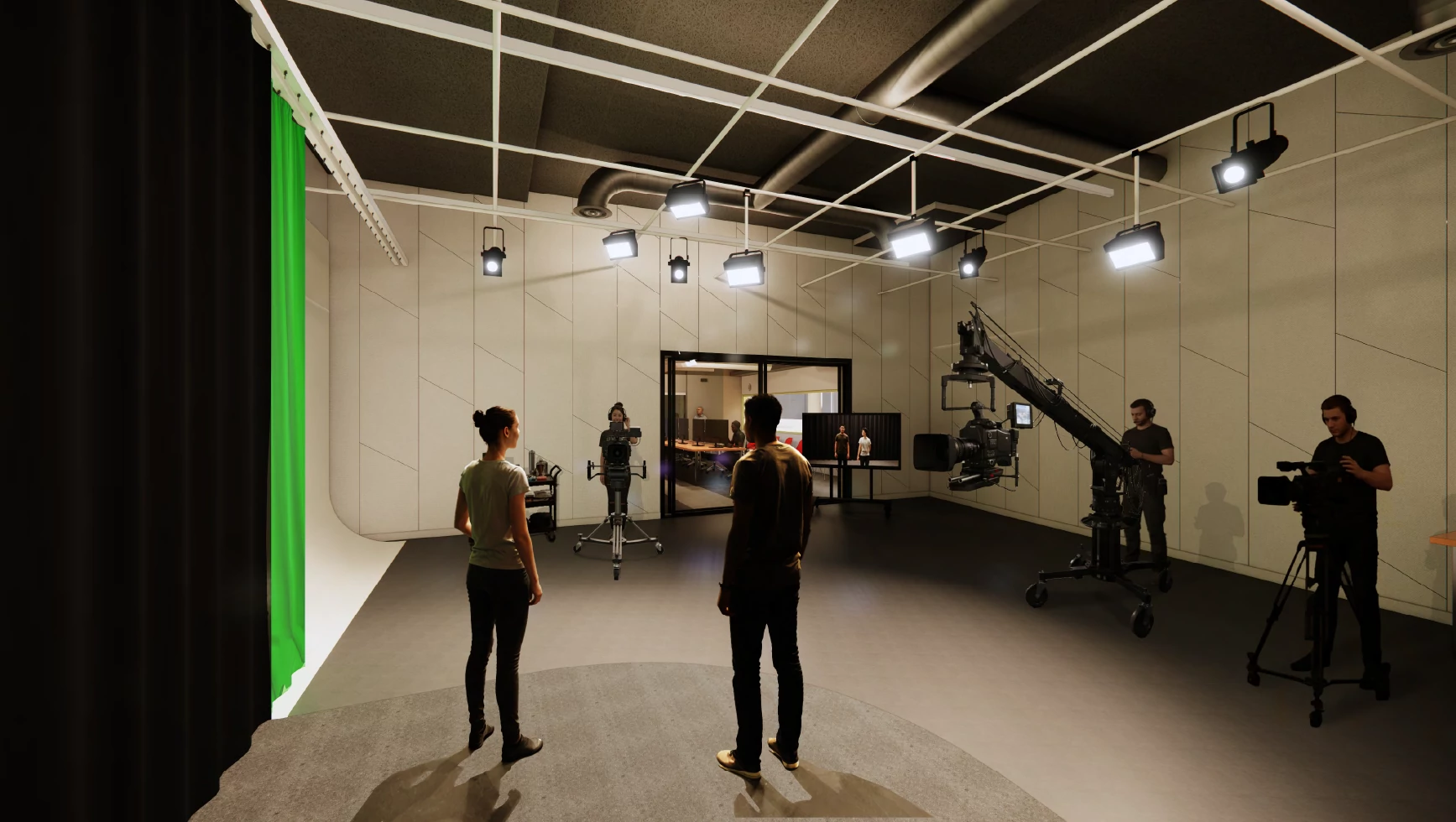 Centennial College - Broadcast Studio