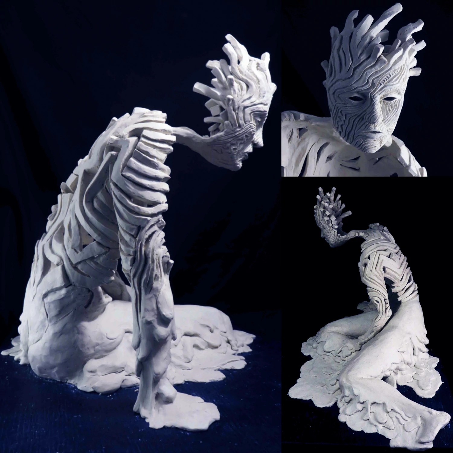 Images of The Shape of Blue: Dolores art sculpture by Natalie Plociennik and Shiyu Zhang