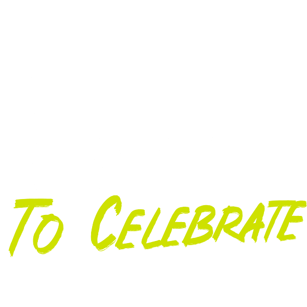 text that reads Get Ready to Celebrate