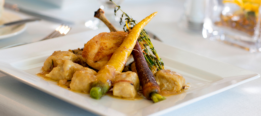 Picture of a plated food from the Chef Training Program