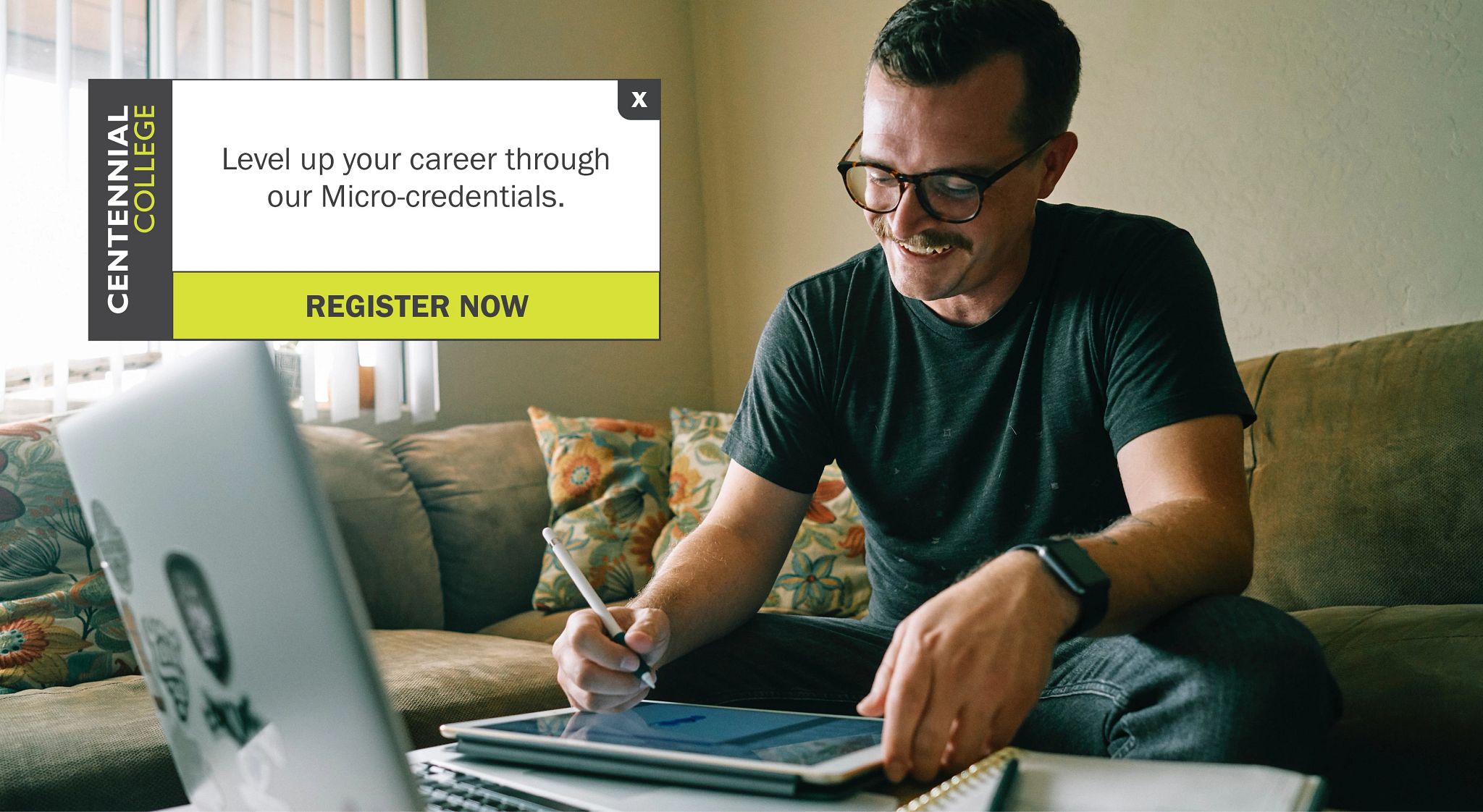 Focus on in advancing your career through our micro-credentials. Register Now.