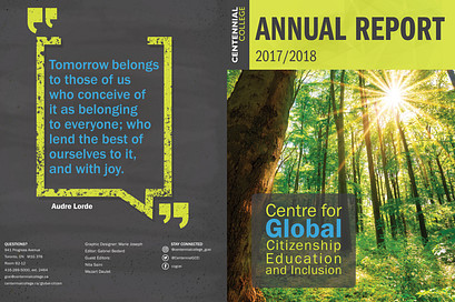 GCEI Annual Report 2017-2018 cover