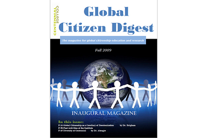 Global Citizen Digest Inaugural cover 2009