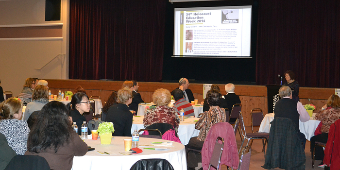 Picture of the Centennial College Holocaust Education Week event