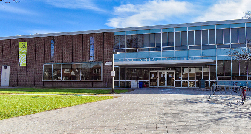 Exterior picture of the Story Arts Centre campus
