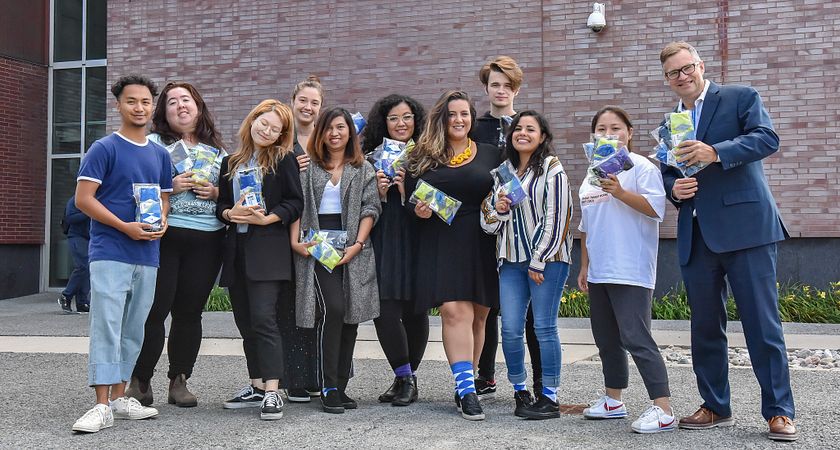In their own words: Fashion Business students on the Business Socks Project