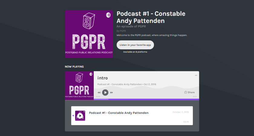 PGPR Podcast