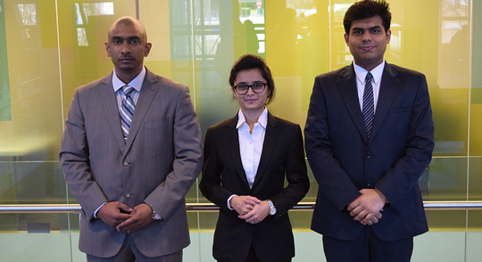 The language of business: Accounting students show their skills off at a special competition Image