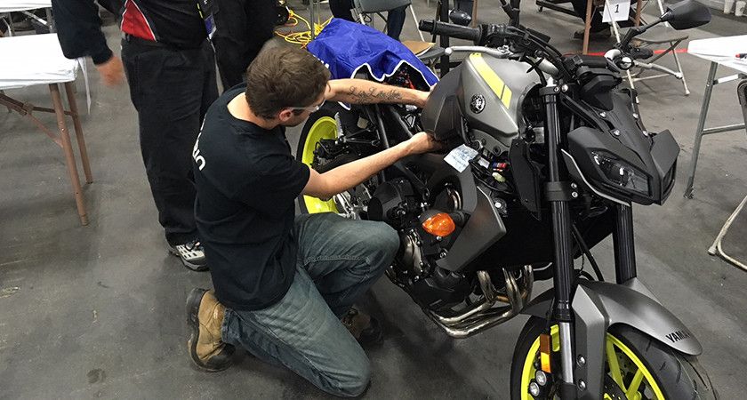 Ian Broomfield Troubleshooting the bike