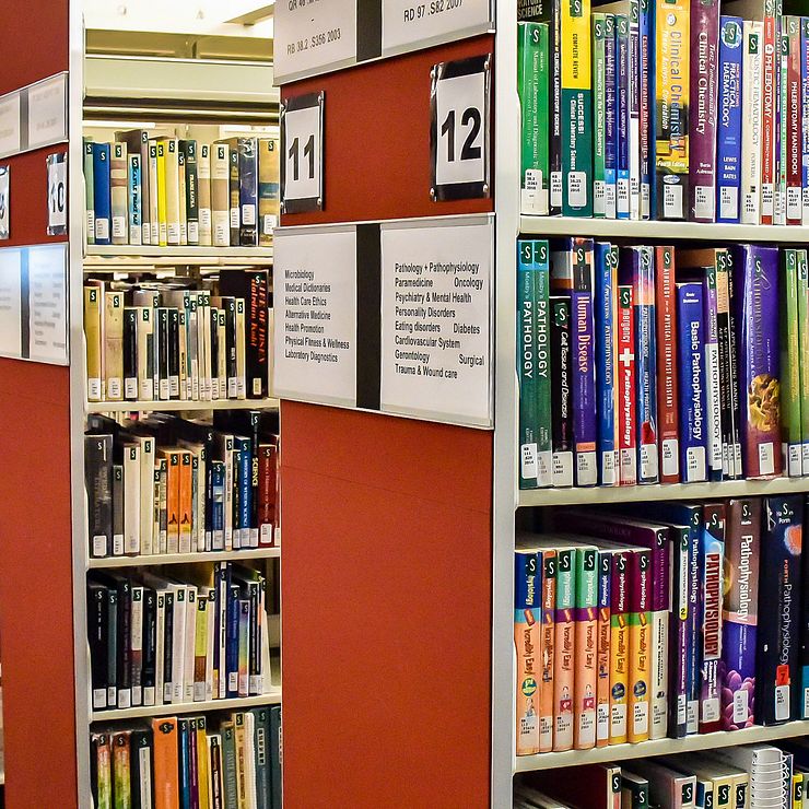 Library stacks